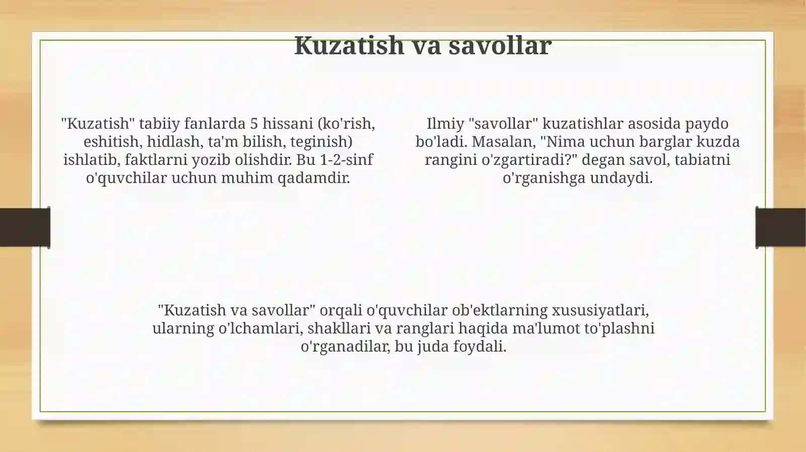 1-2-sinf Tabiiy fanlar bilan tanishish va tahlil qilish 4