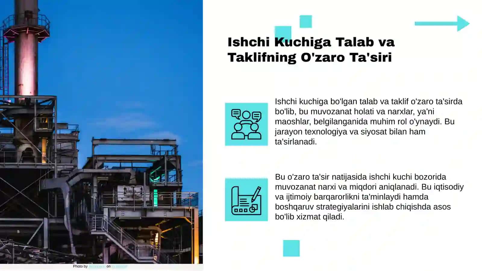 Talab va taklif: Asosiy Tushunchalar 4
