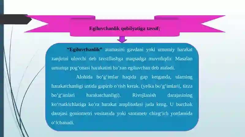 Egiluvchanlikqobilyatini tarbiyalash 4