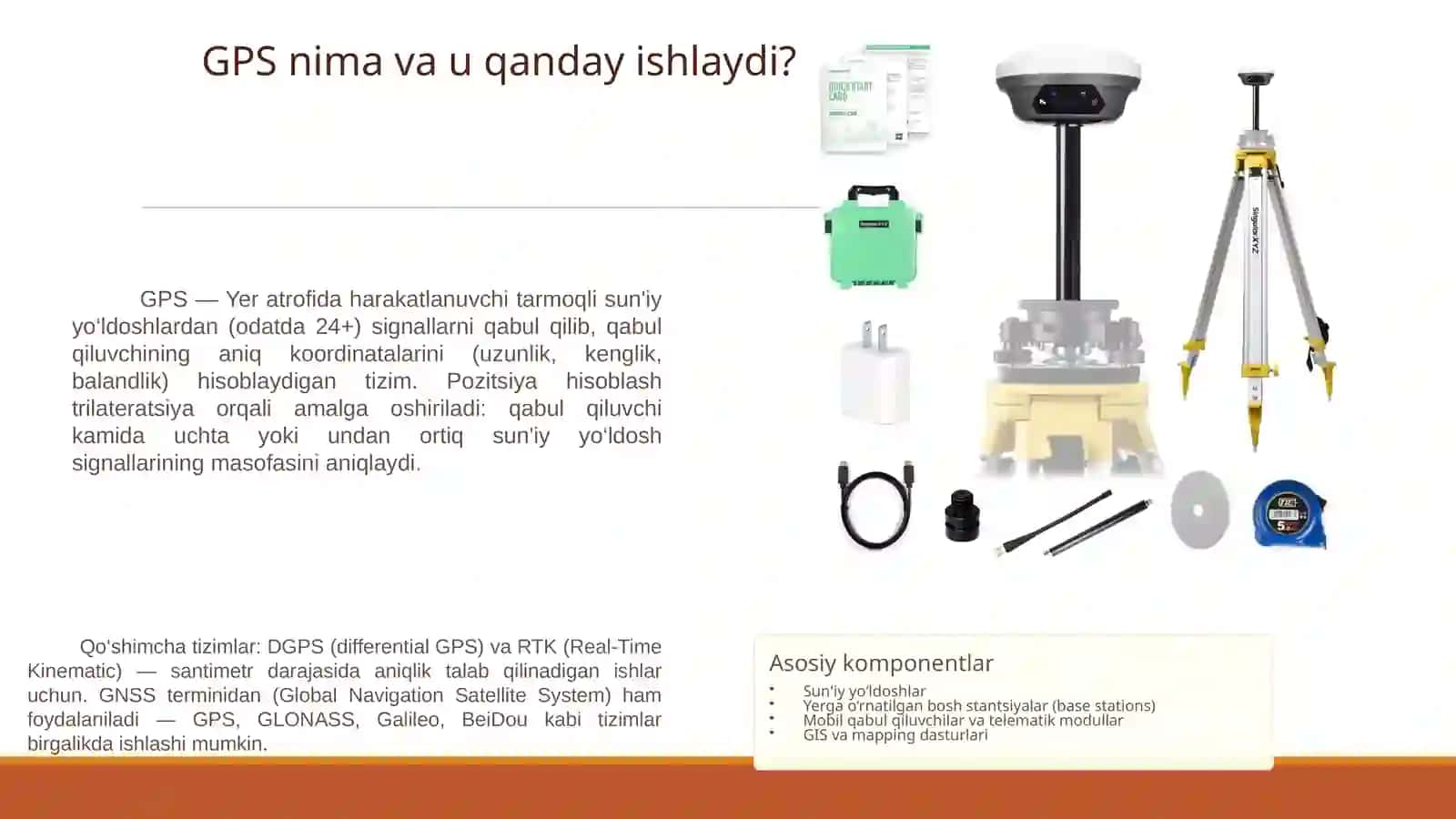 Konchilik SOHASIDA GPS SISTEMALARINING QO'LLANILISHI 4