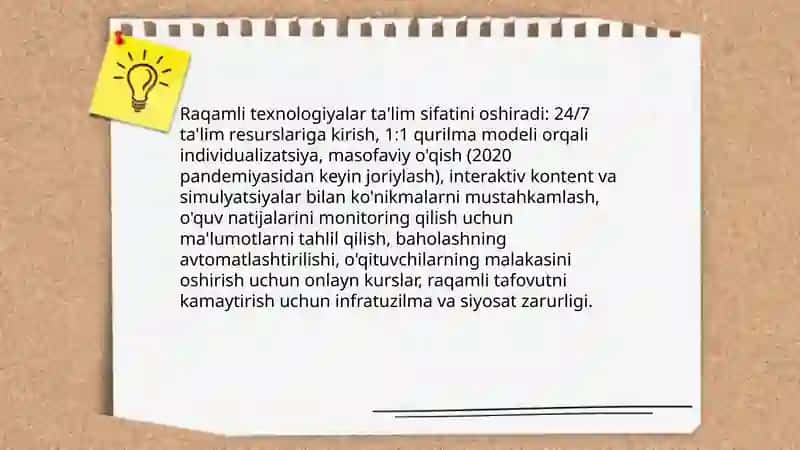 Innovatsiyalarning ta’lim sifatini oshirishga ta’siri 4