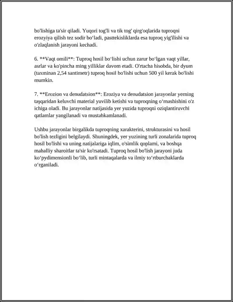 Tuproq KLASSIFIKATSIYASI 4