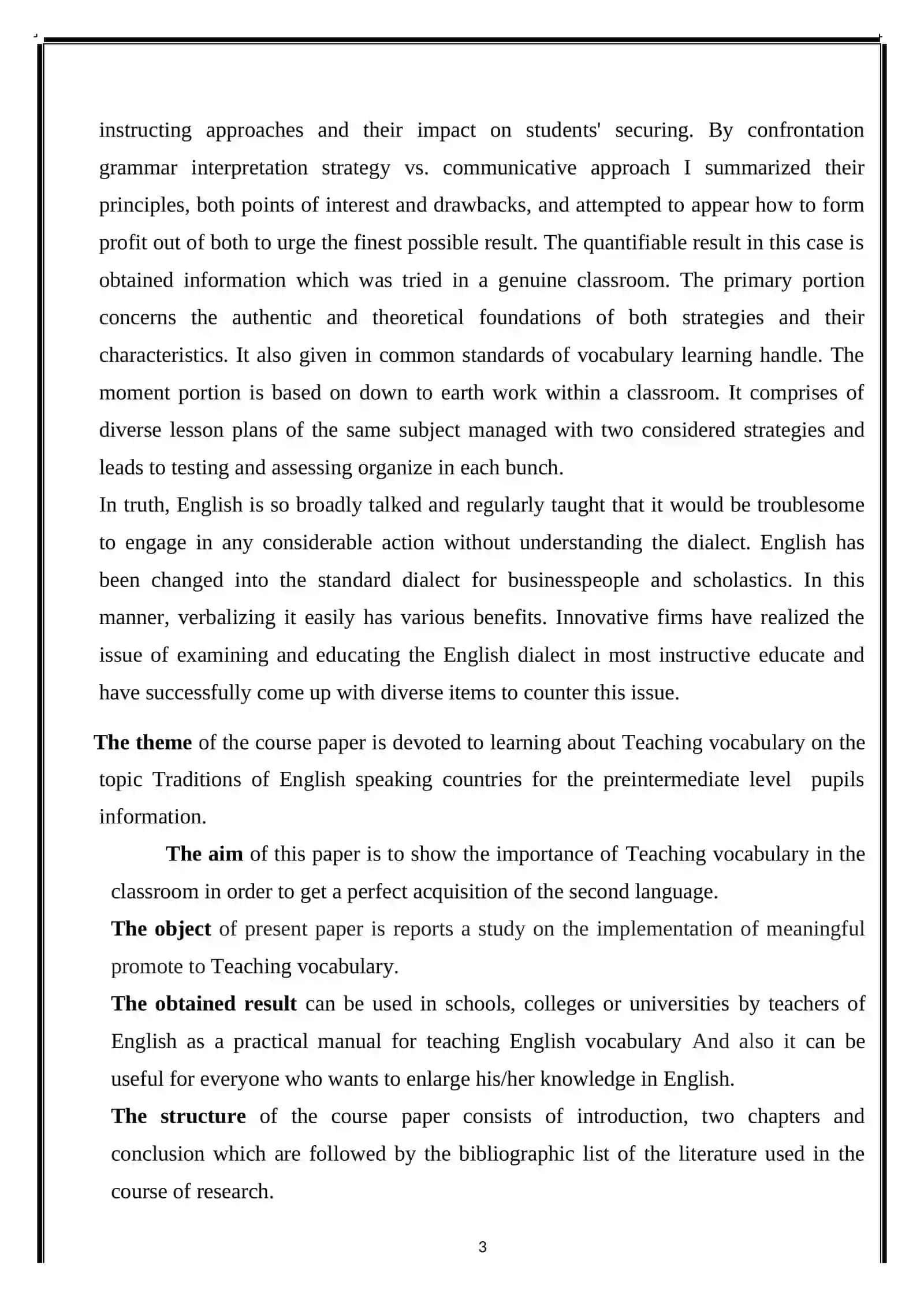 Teaching vocabulary on the topic Traditions of English speaking countries for the preintermediate level pupils 4
