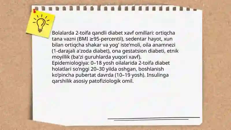 Bolalarda qandli diabet 4