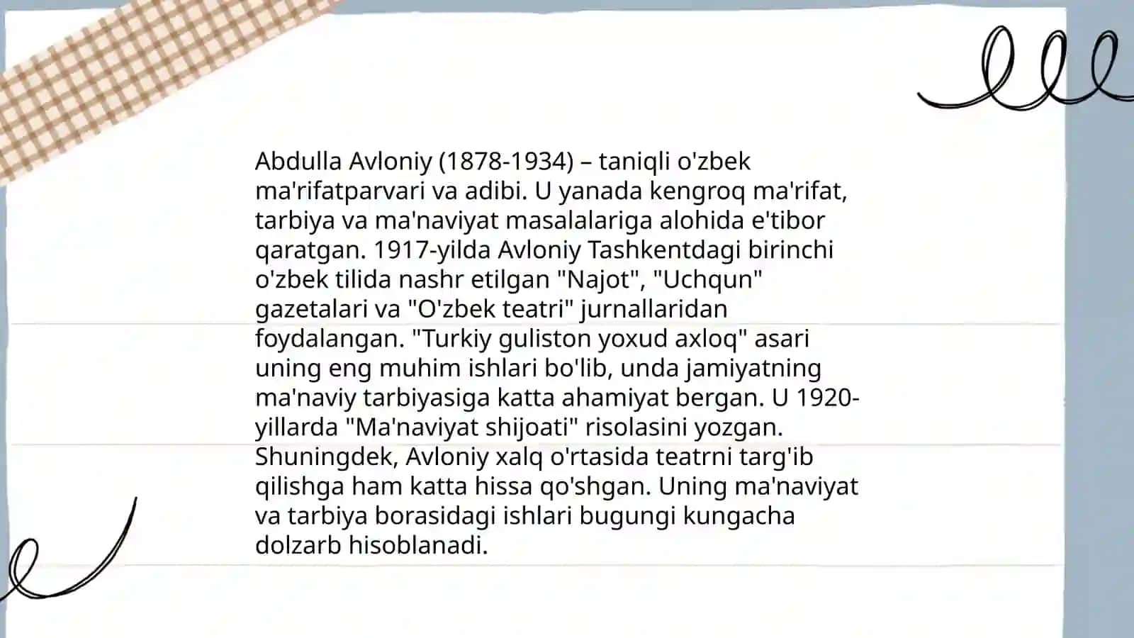Abdulla Avloniy hayoti 4