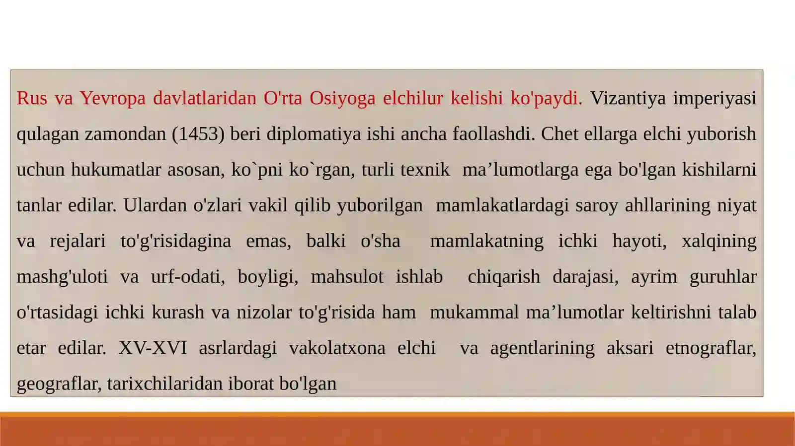 XVII XVIII asrlarrusvaevropatillaridagimanbalardaO'rtaOsiyotavsifi 4