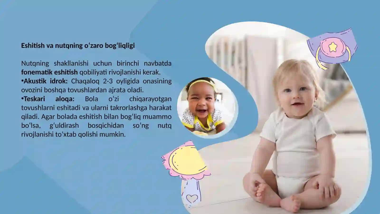 Chaqaloqlik davri dabolararni nutqini o`stirish 4