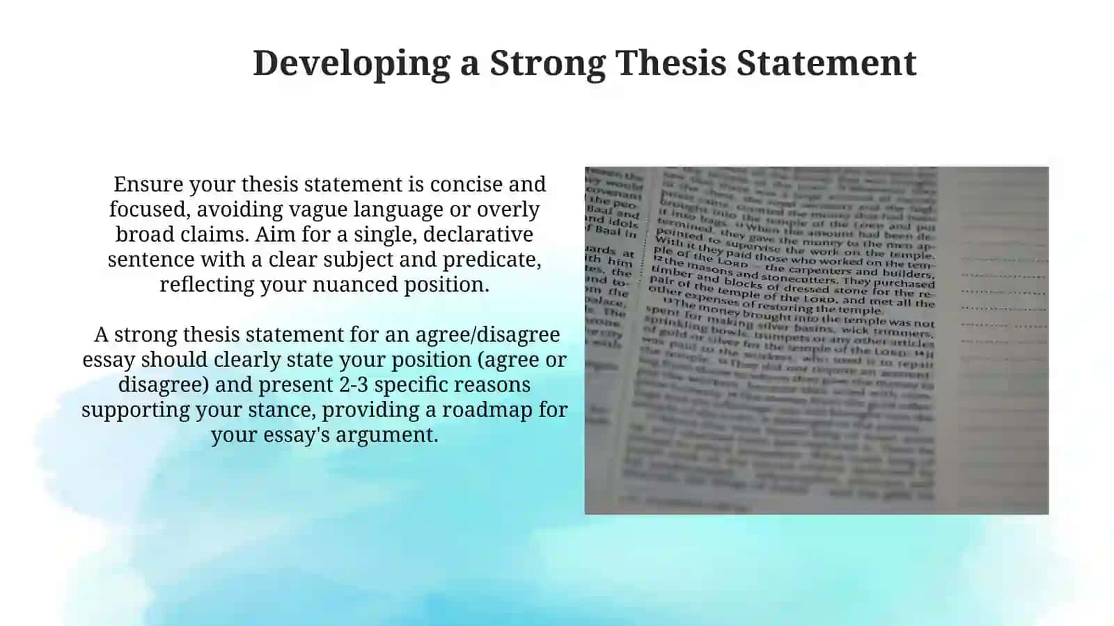 Agree disagree essays 4