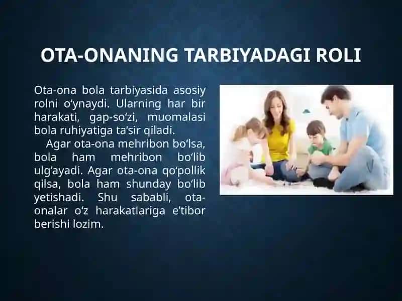 Bolalar tarbiyasi 4