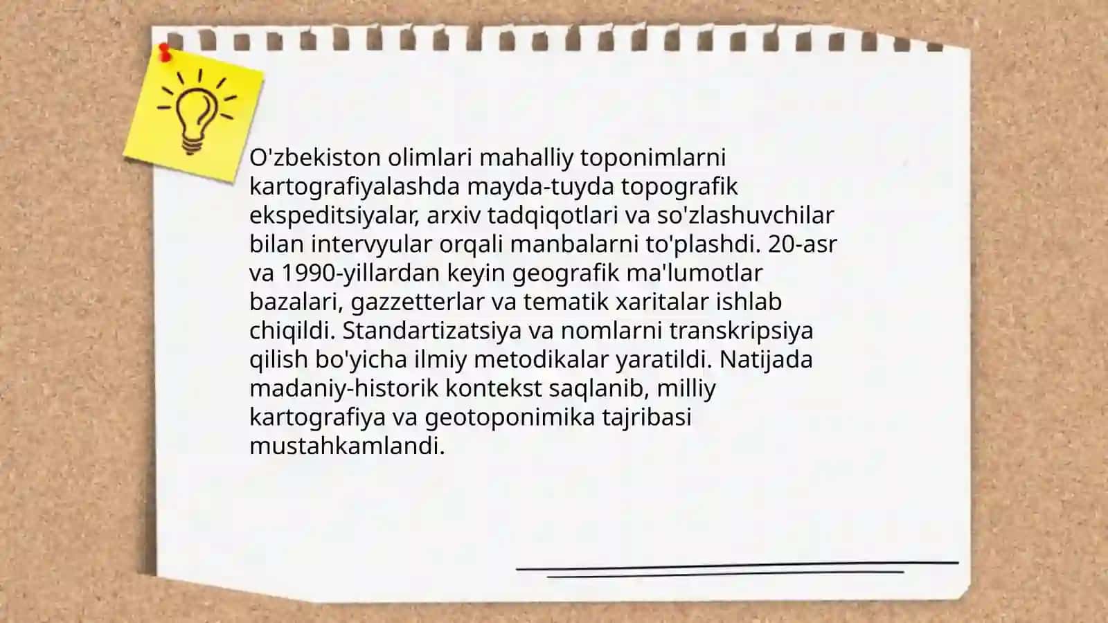 O'zbekiston olimlarining Geotoponimikaga qo'shgan hissalari 4