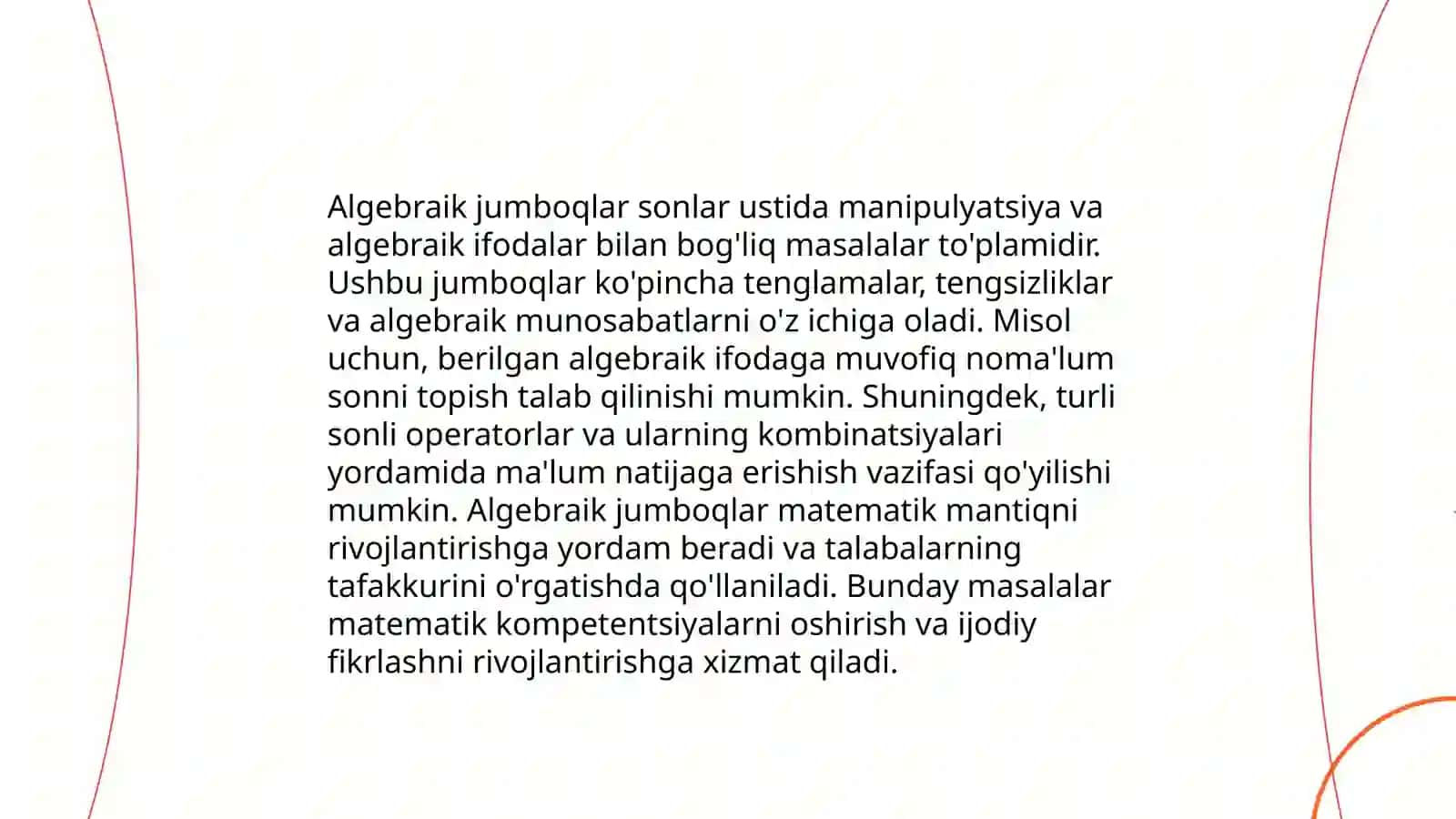 Matematik oʻyinlar 4