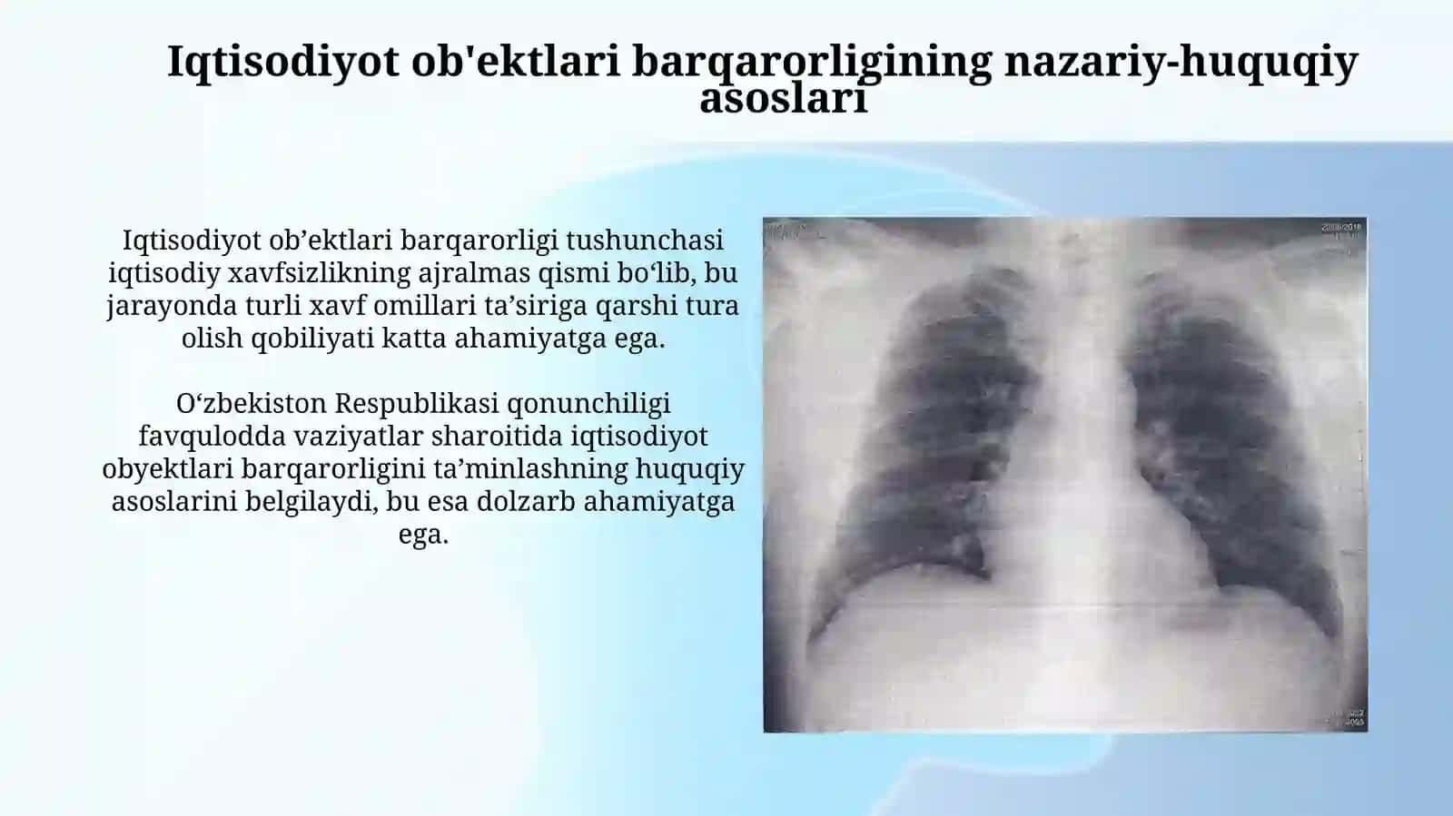 Iqtisodiyot obyektlaribarqarorliginitaminlash(Toshkentissiqlikelektrstansiyasimisolida) 4