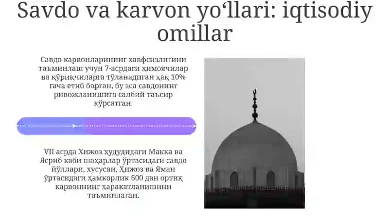Islom dinining paydo bo‘lishidagi ijtimoiy-siyosiy va madaniy sharoitlar 4