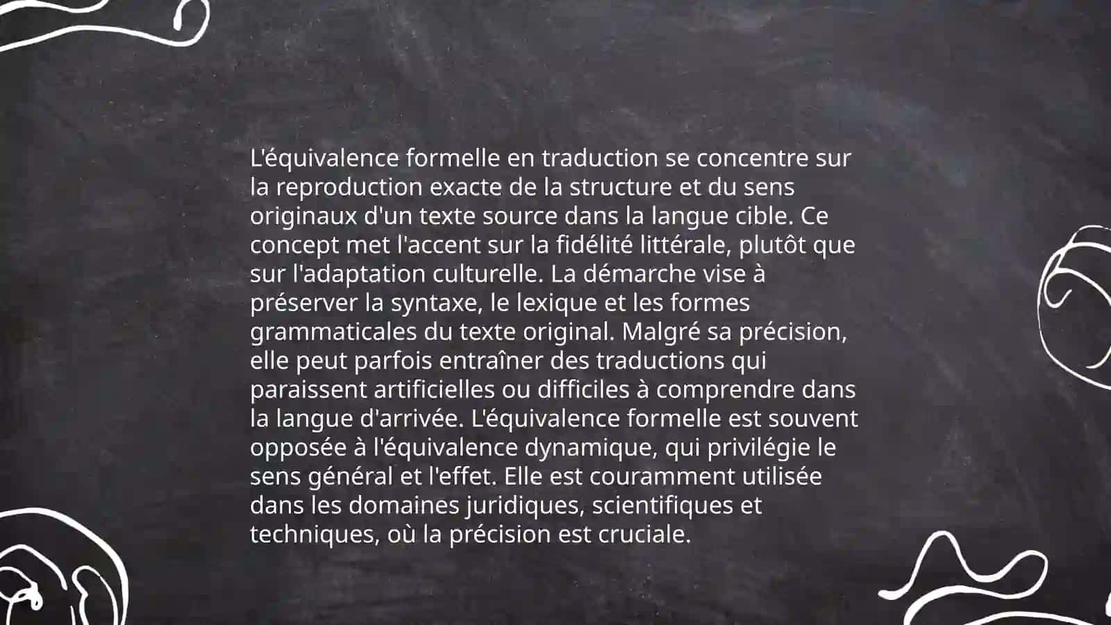 Procédés de traduction 4