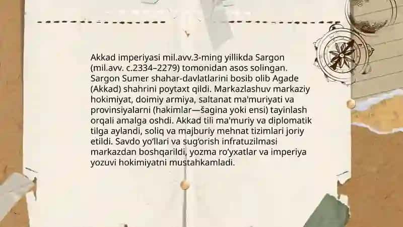 Mil.avv. 3-ming yillikda Mesopotamiya shahar-davlatlari (Sumer) 4