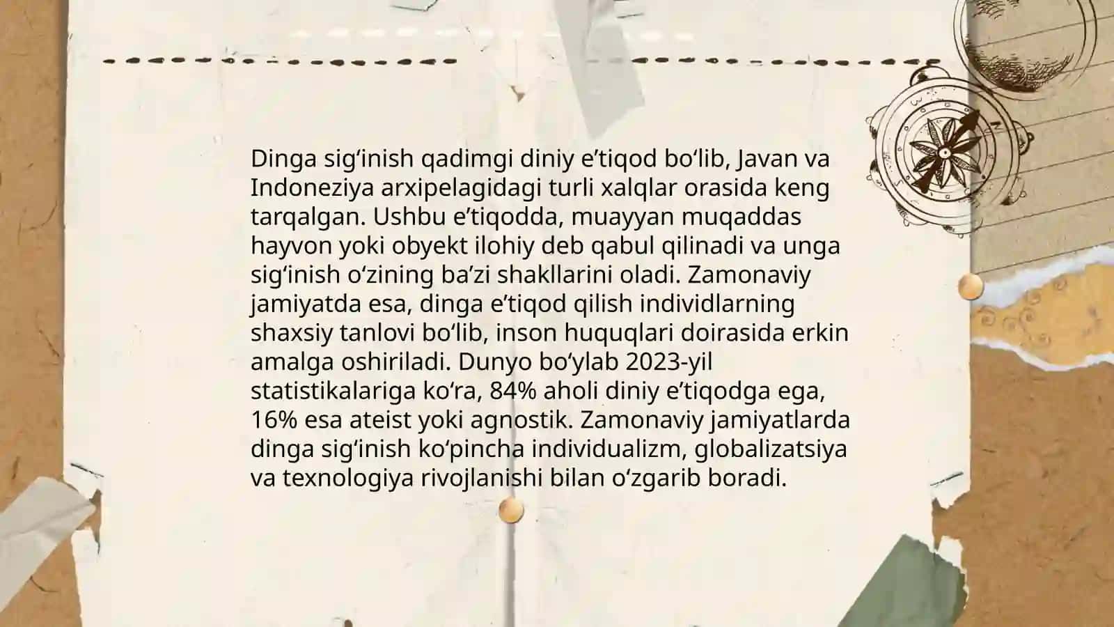 Dinga sigʻinishning tarixiy ildizlari 4