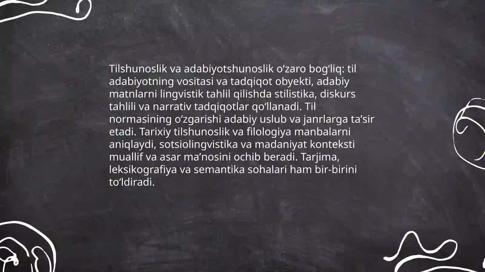 Tilshunoslikning fanlar sistemasida oʻrni 4
