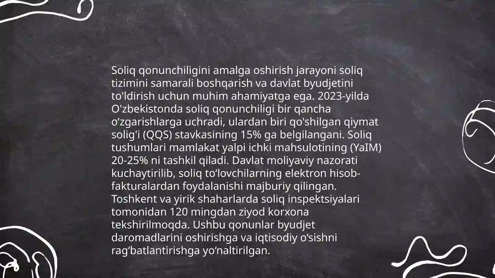 Oʻzbekiston Respublikasi Vazirlar Mahkamasi huzuridagi soliq qoʻmitasining funksiyalari va vazifalari 4