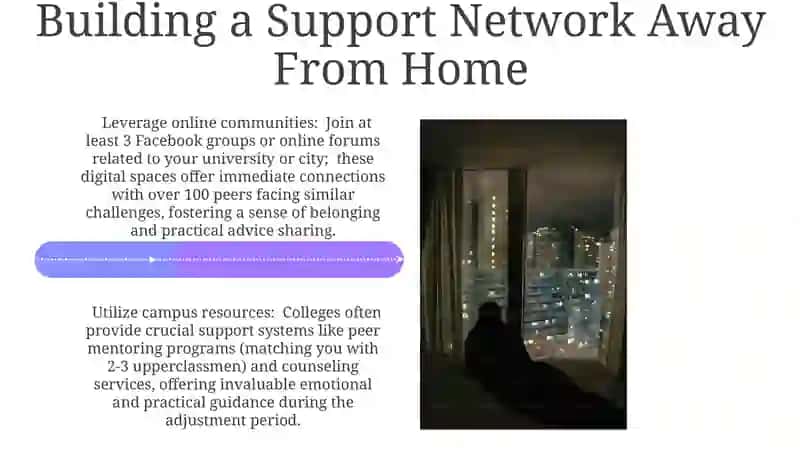 Living away from home 4