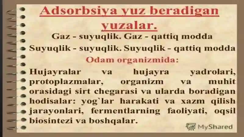 Suyuqliklarning sirt tarngligi. Havo va gaz emboliyasi 4