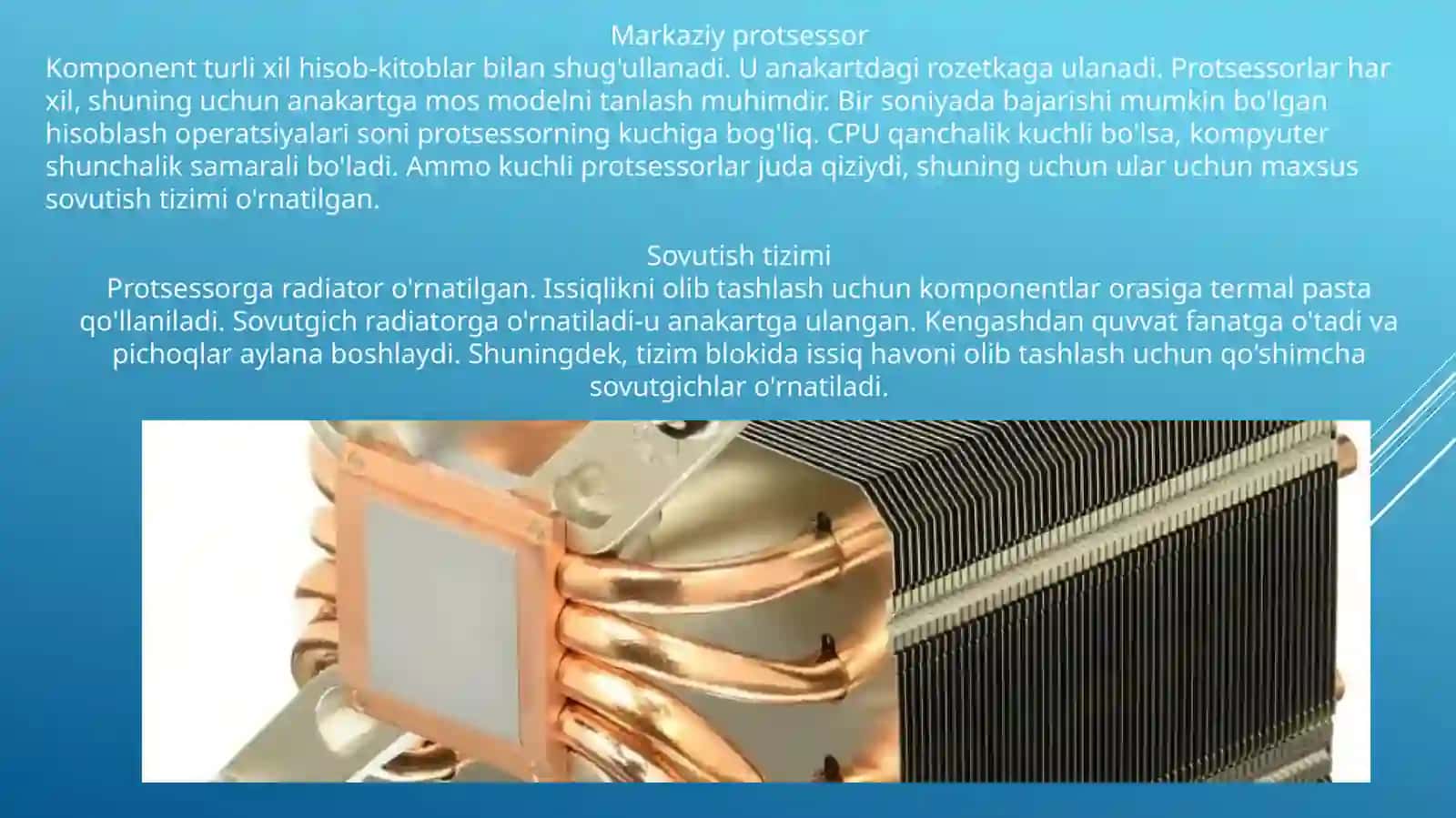 Tizimli blok va uning tarkibiy elementlari 4