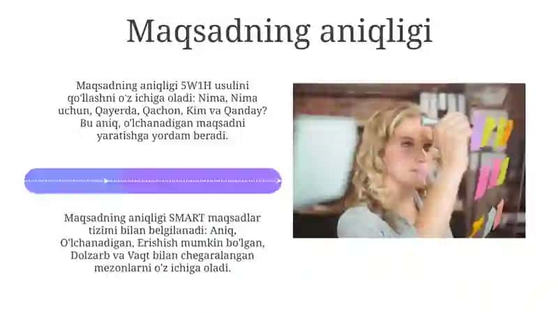 Maqsadli faoliyatning mohiyati 4