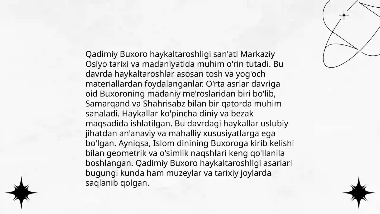 O'zbekiston antik dunyo haykaltaroshligi 4