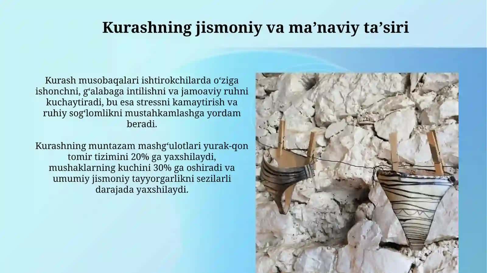 Kurashning zamonaviy qoidalari va turlari 4