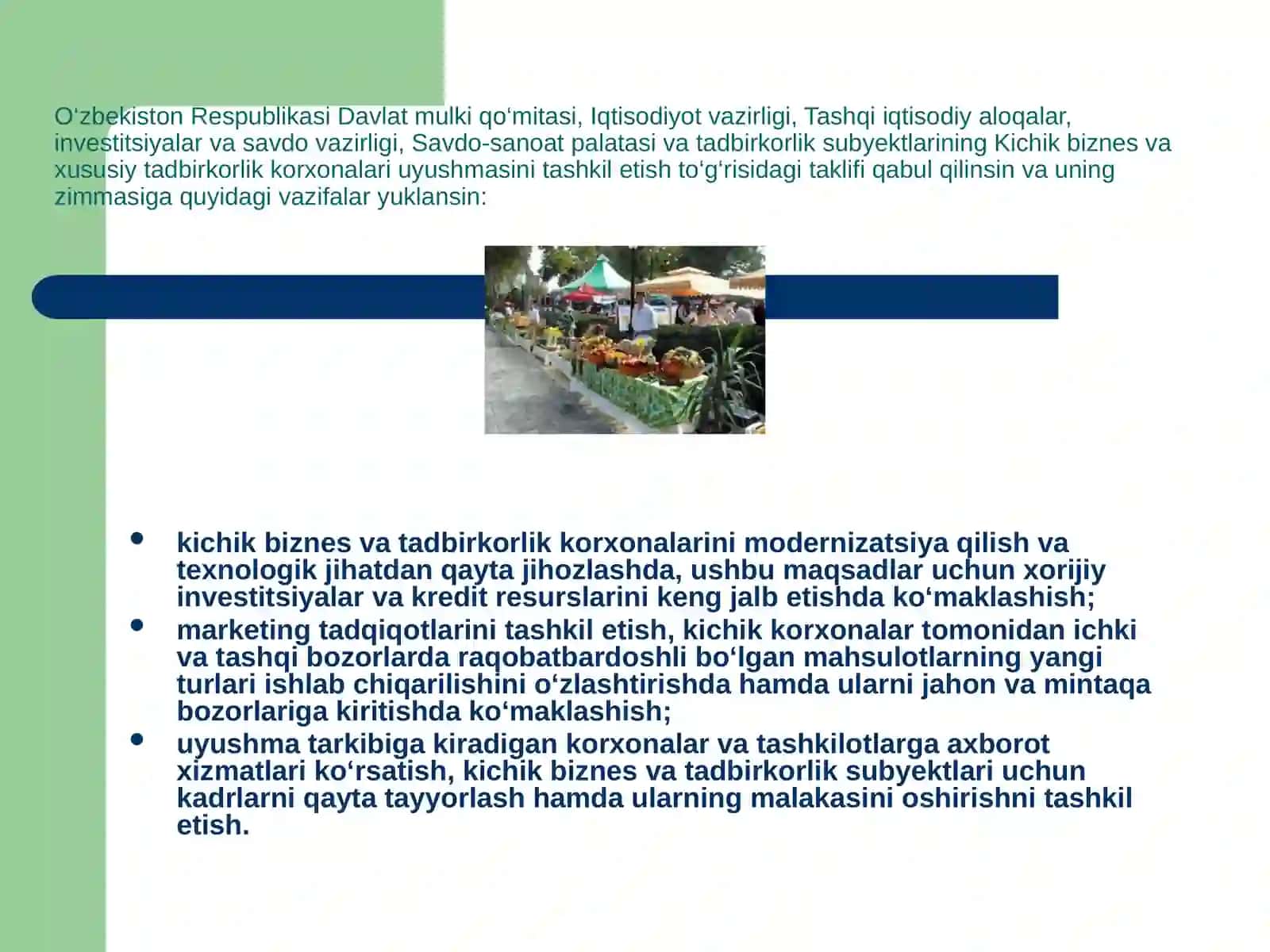 Monopoliya va raqobatning tizimini yanada takomillashtirish 4
