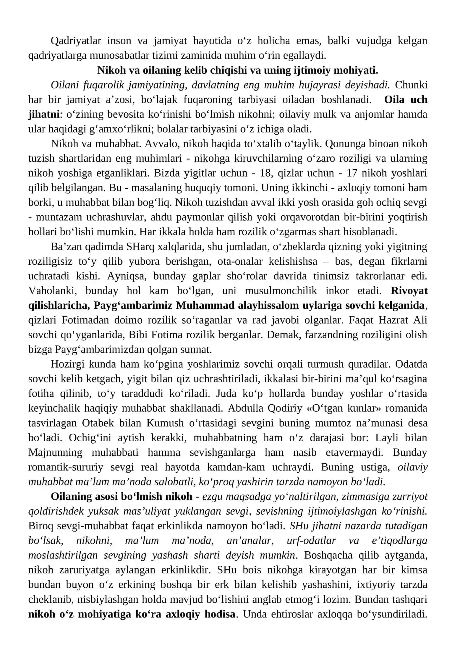 QADRIYATLAR FALSAFASI 4