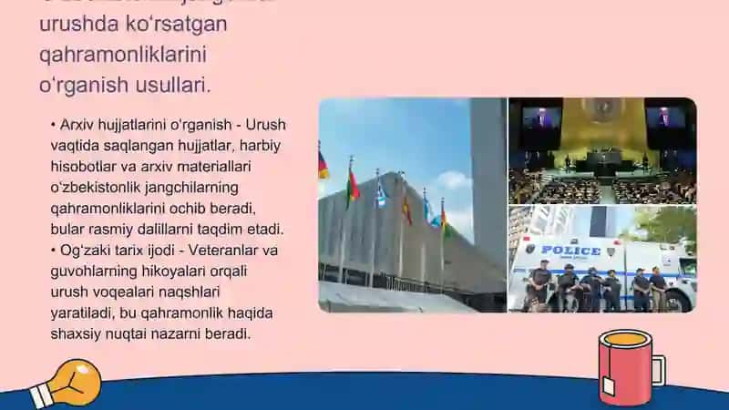 Vatan uchun jasorat ko‘rsatish - O‘zbekistonlik jangchilar 4