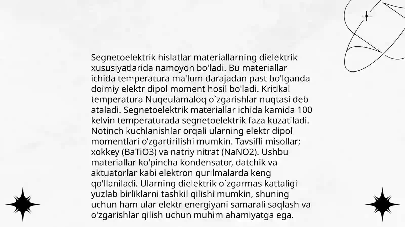 Segnetoelektriklar 4