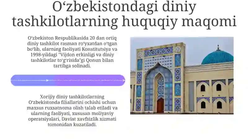 Diniy tashkilotlar va ularning faoliyati 4
