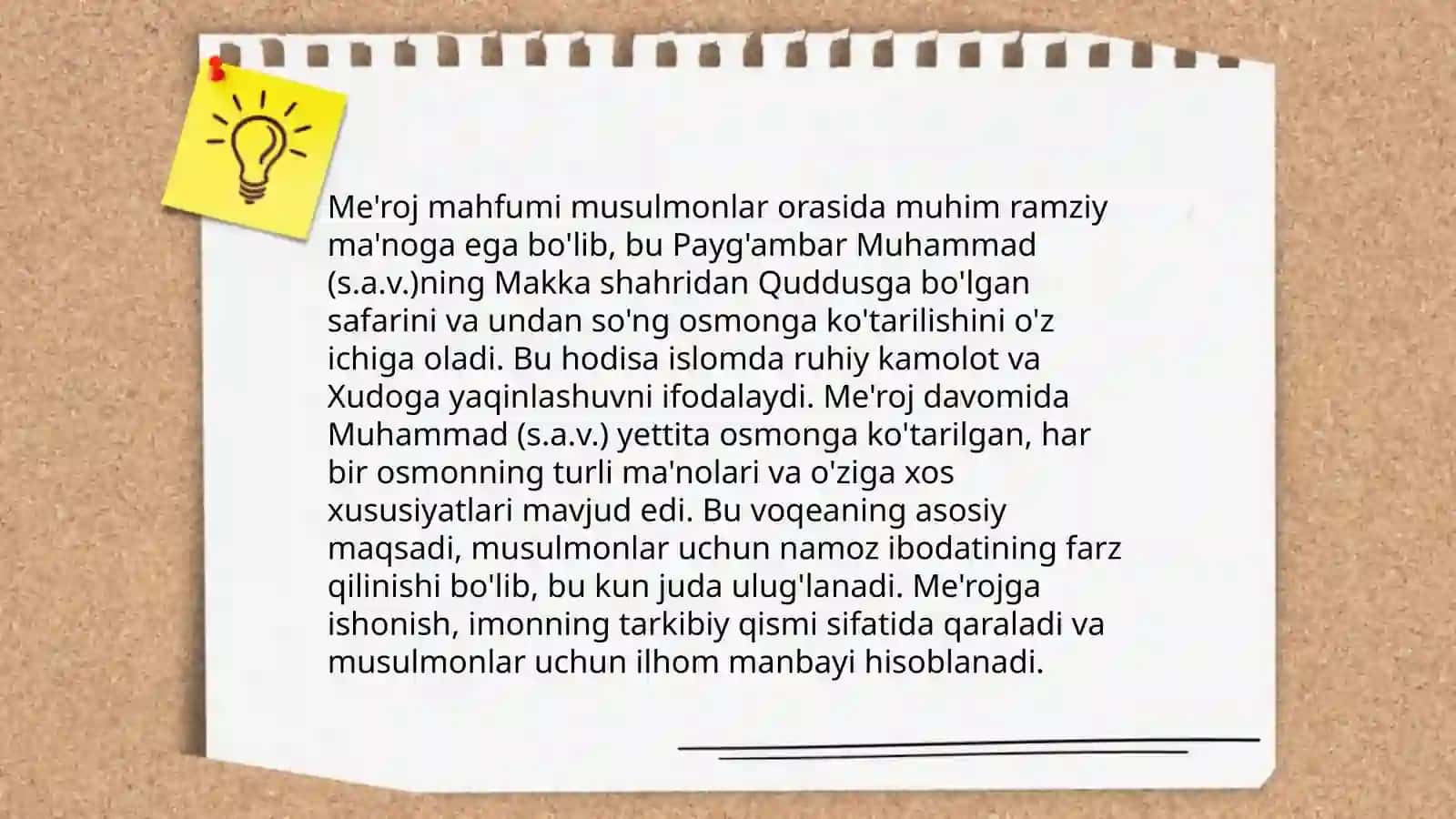 Tasavvufda me'roj voqeasi 4