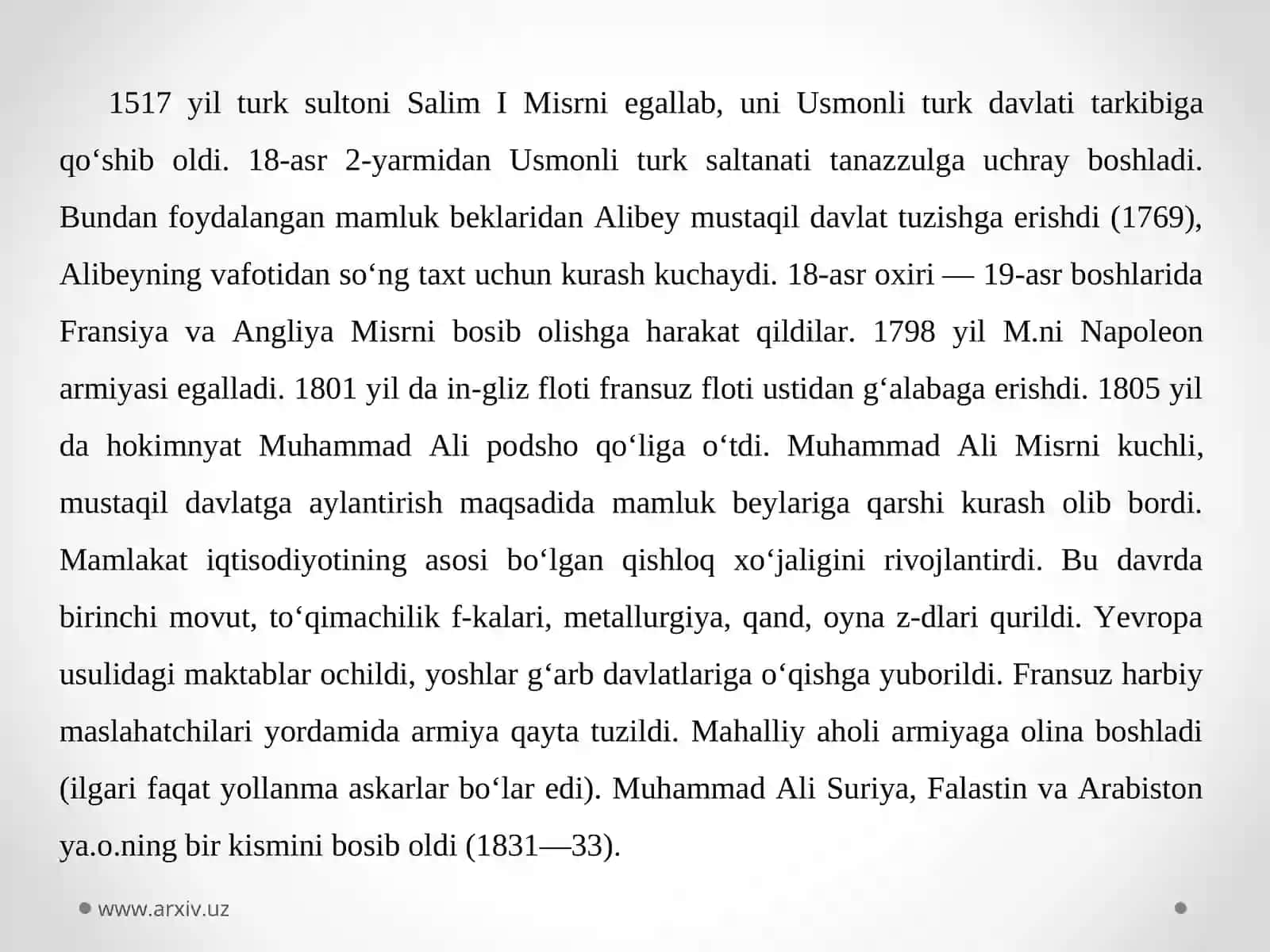 Ayyubiylar sulolasi davrida Misr 4