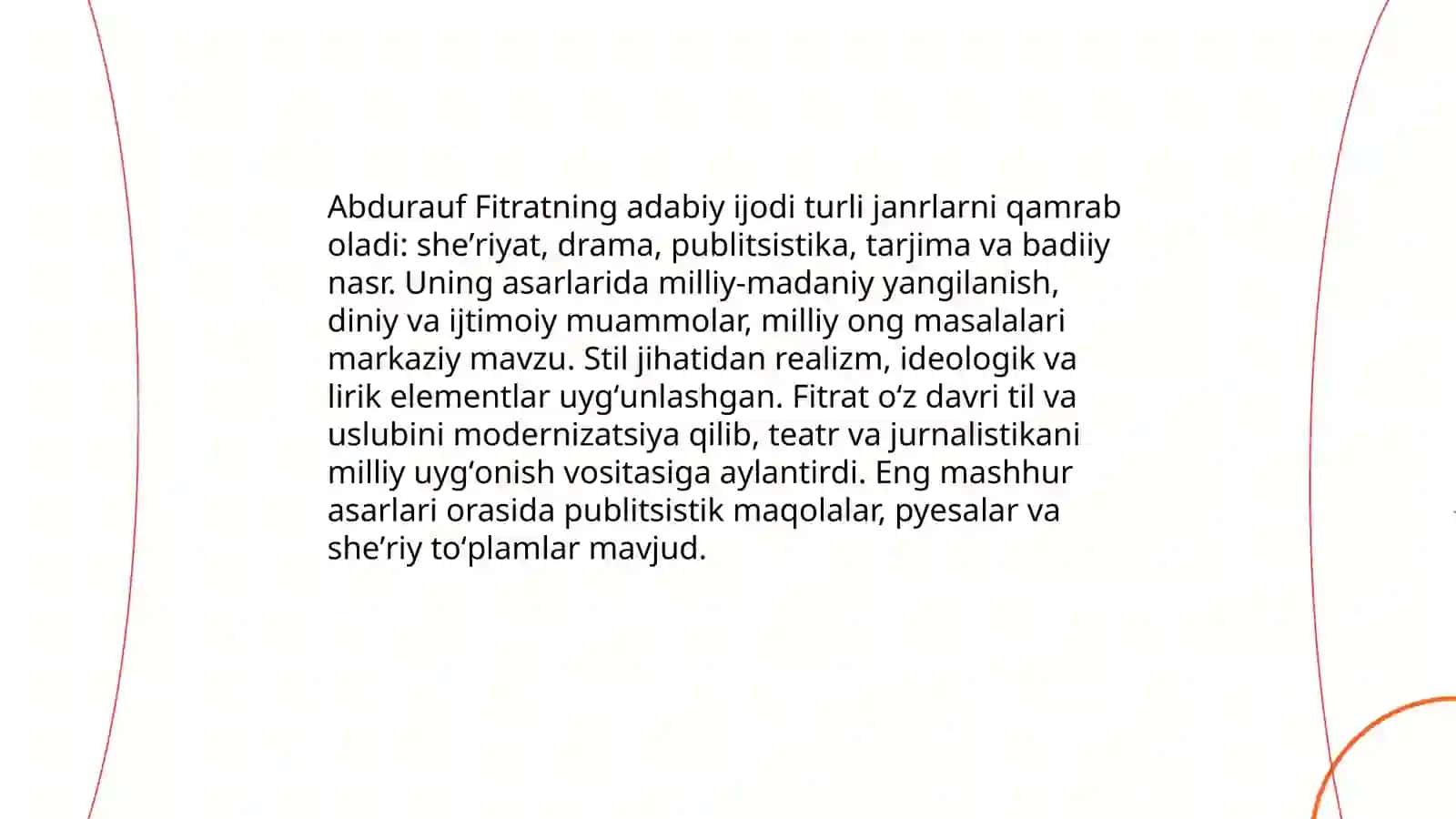 Abdurauf Fitratning hayoti va tarjimai holi 4
