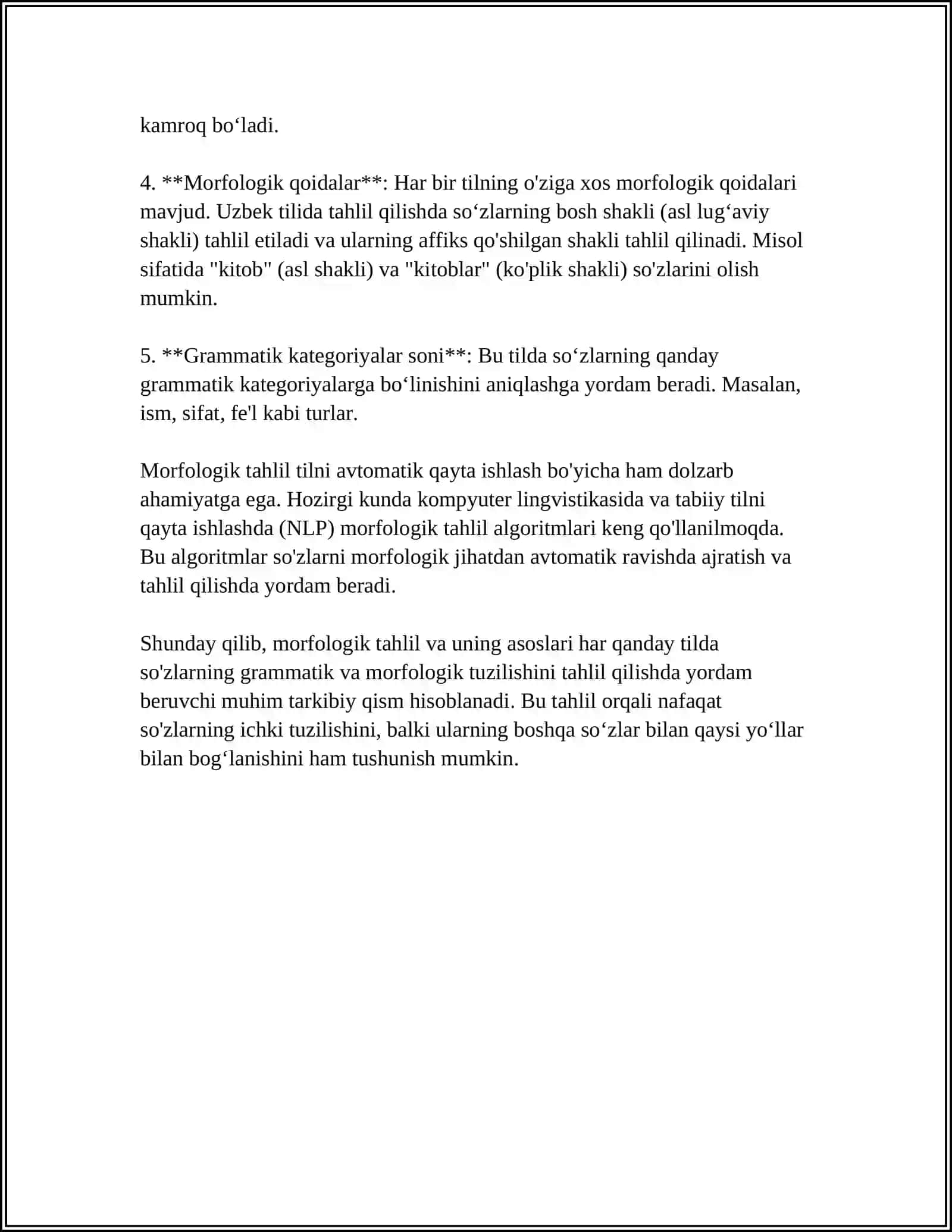 "DIE GRAMMATIK DES MORPHOLOGISCHEN WORTAUFBAUS" 4