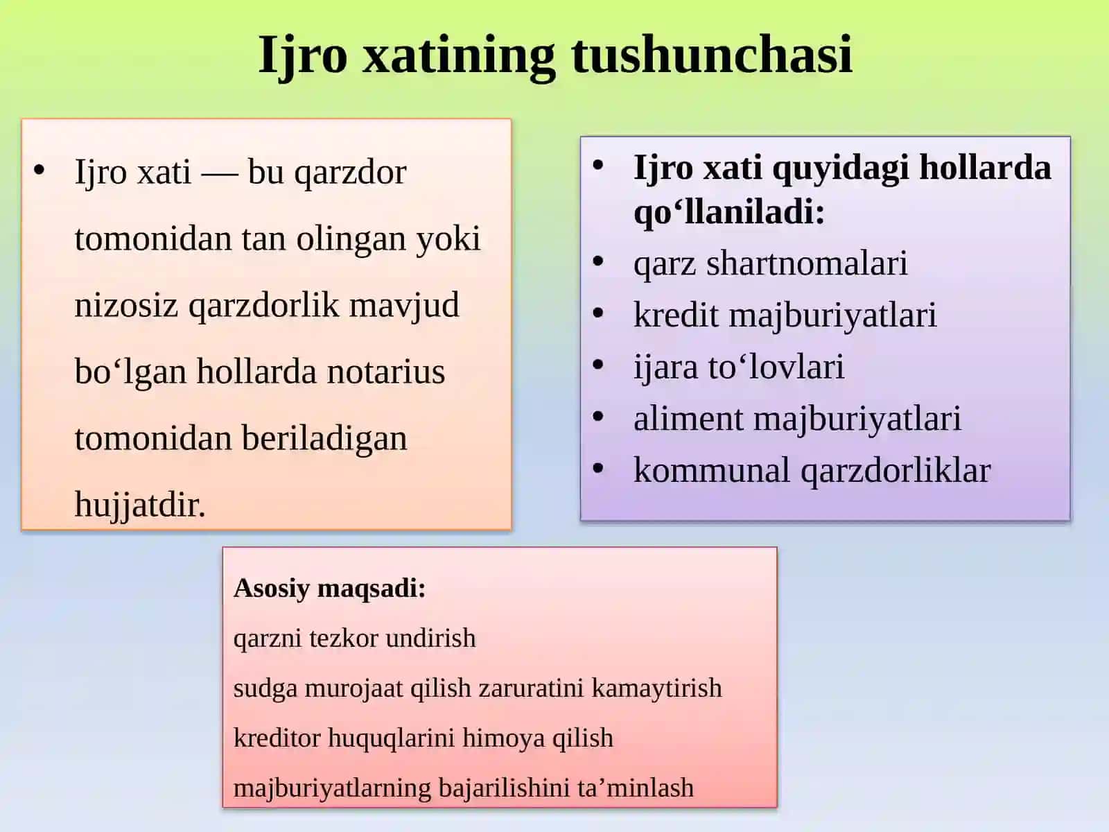 Ijro xatlarini berish tartibi 4