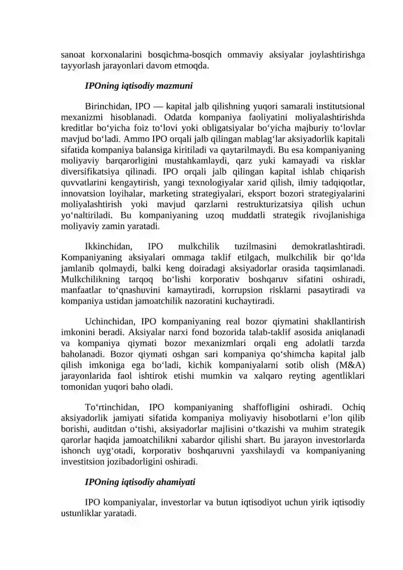 Aksiyalarni ommaviy joylashtirish 4