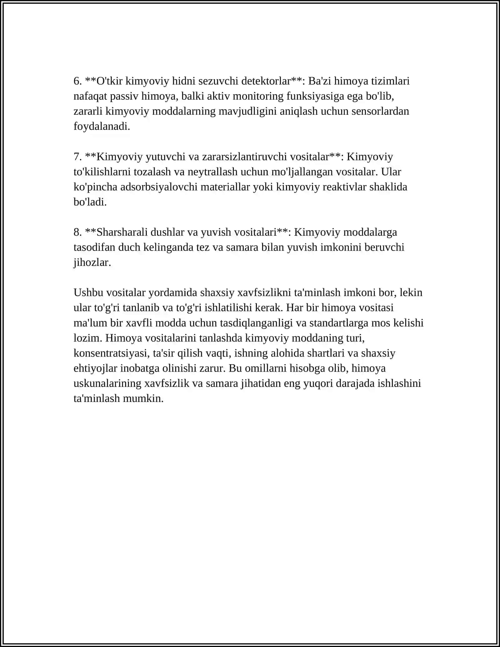 KIMYOVIY VA RADIATSION XAVFLI HOLATLARDA AHOLINI HARAKATLANISH QOIDALARI 4