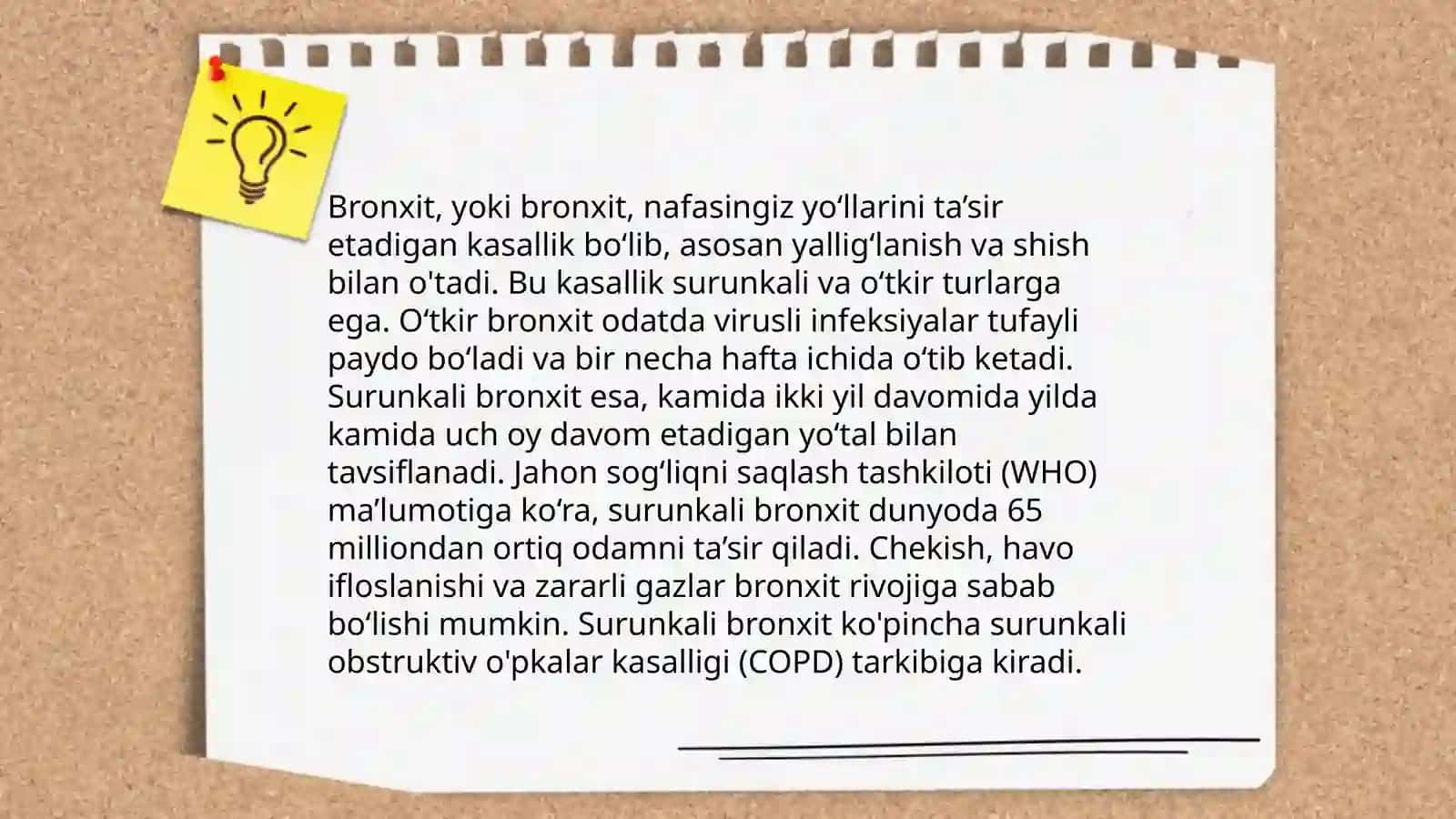Nafas olish aʼzolarining yalligʻlanish kasalliklari 4