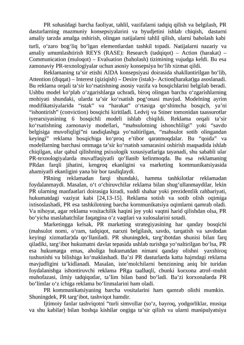 PRning asosiy tushunchalari va turlari 4