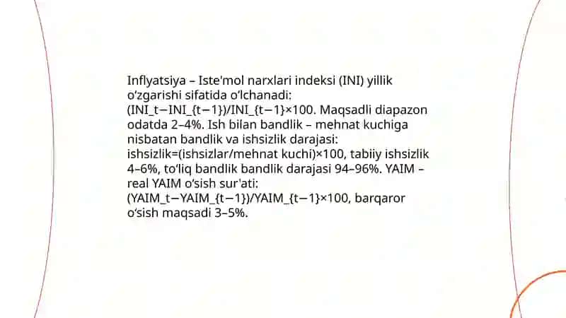 Makroiqtisodiy muvozanatlikning mohiyati va unga erishish yo‘llari 4
