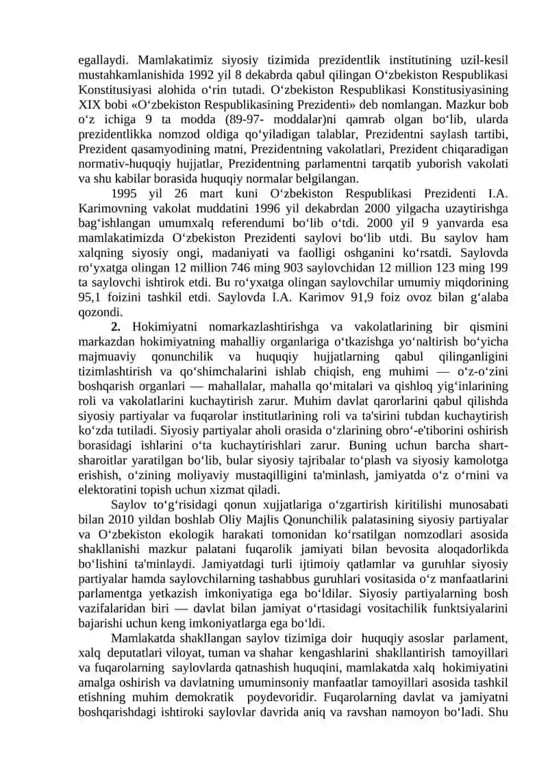 O‘ZBEKISTONDA DAVLAT VA JAMIYAT QURILISHINING YANGI BOSQICHI 4