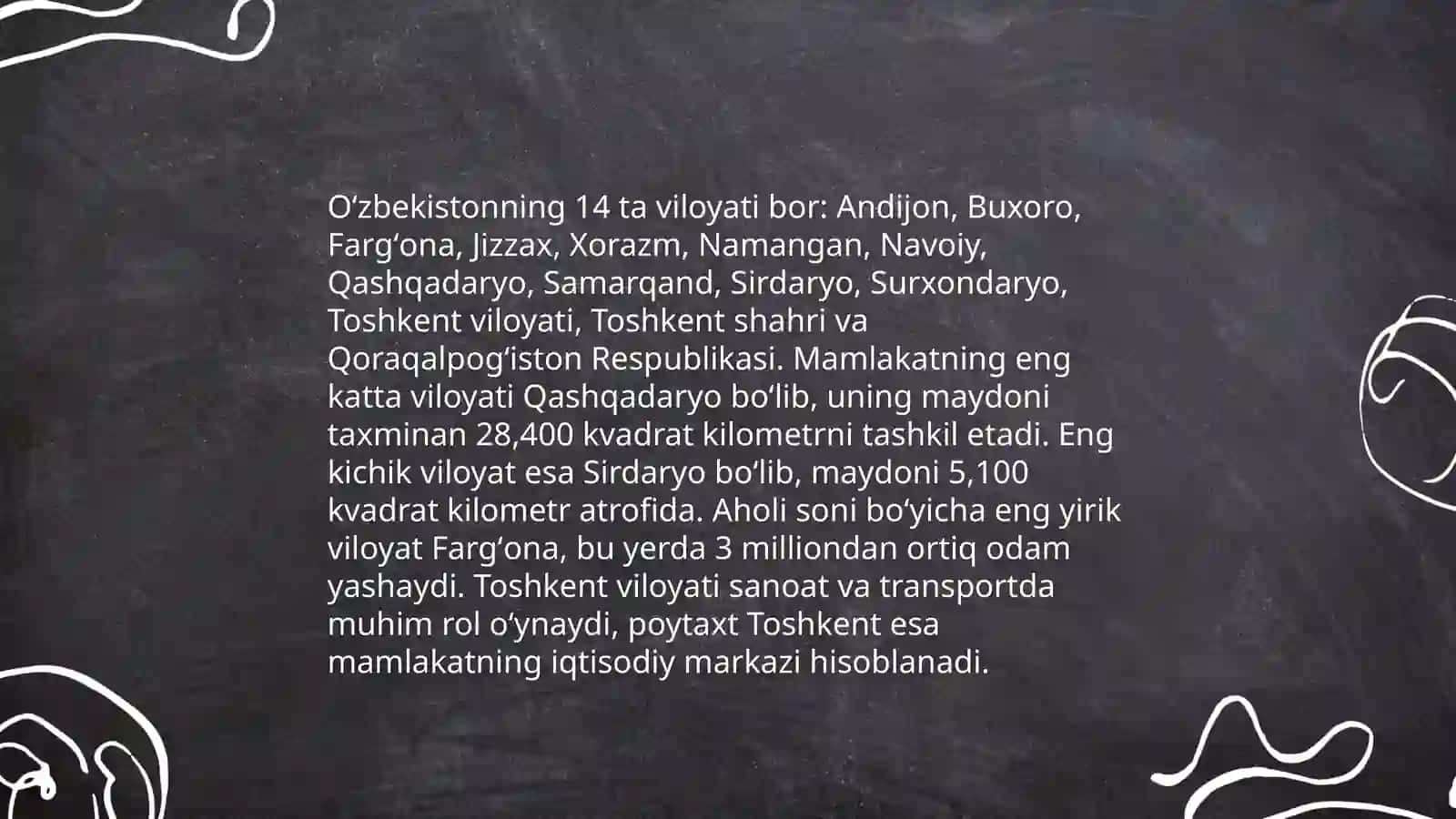 Oʻzbekistonning xaritasini chizish 4