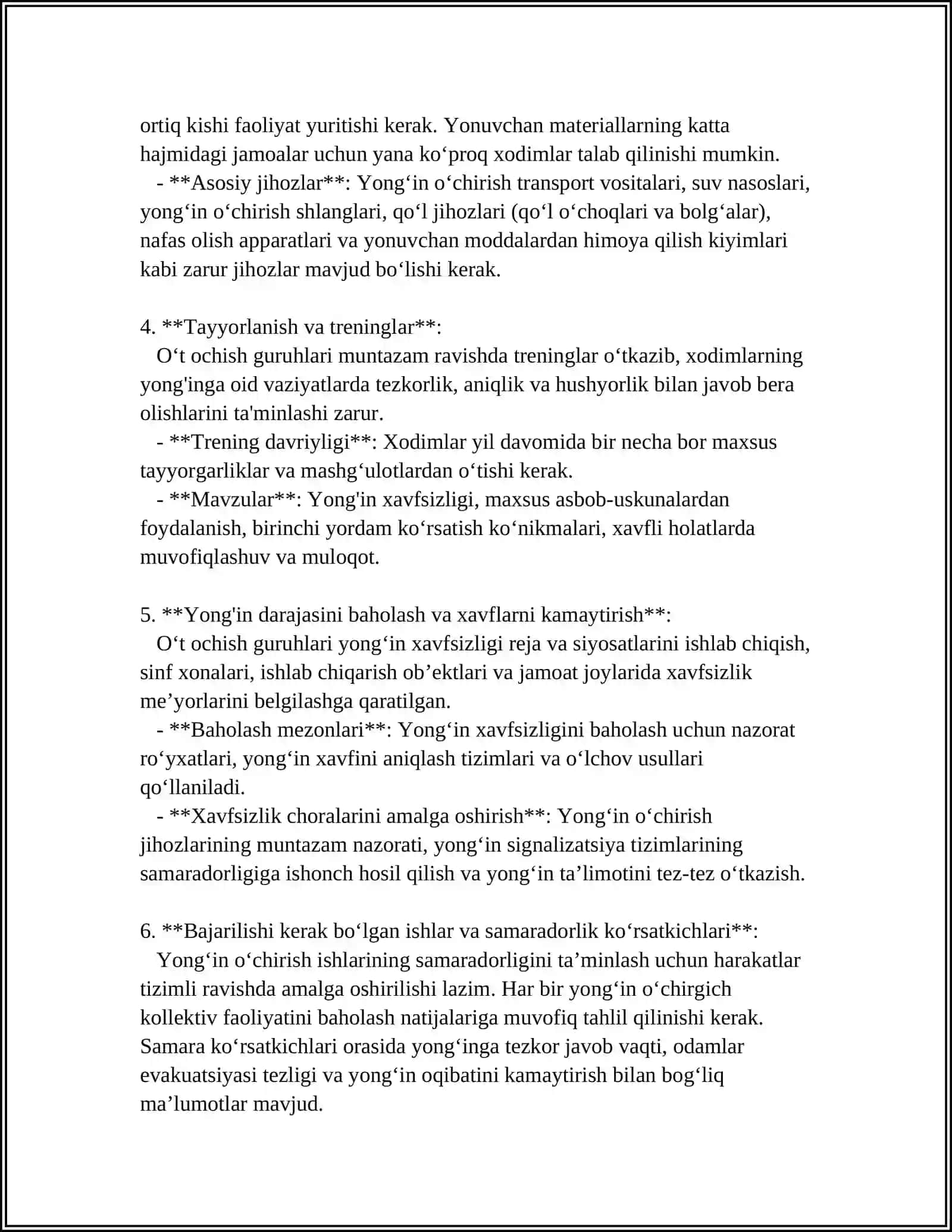 TUNGI OʻT OCHISHLAR OLIB BORISHDA OʻT OCHISH GURUHLARINI TAYYORLASHDA BATAREYA KATTA OFITSERINING ISHI 4