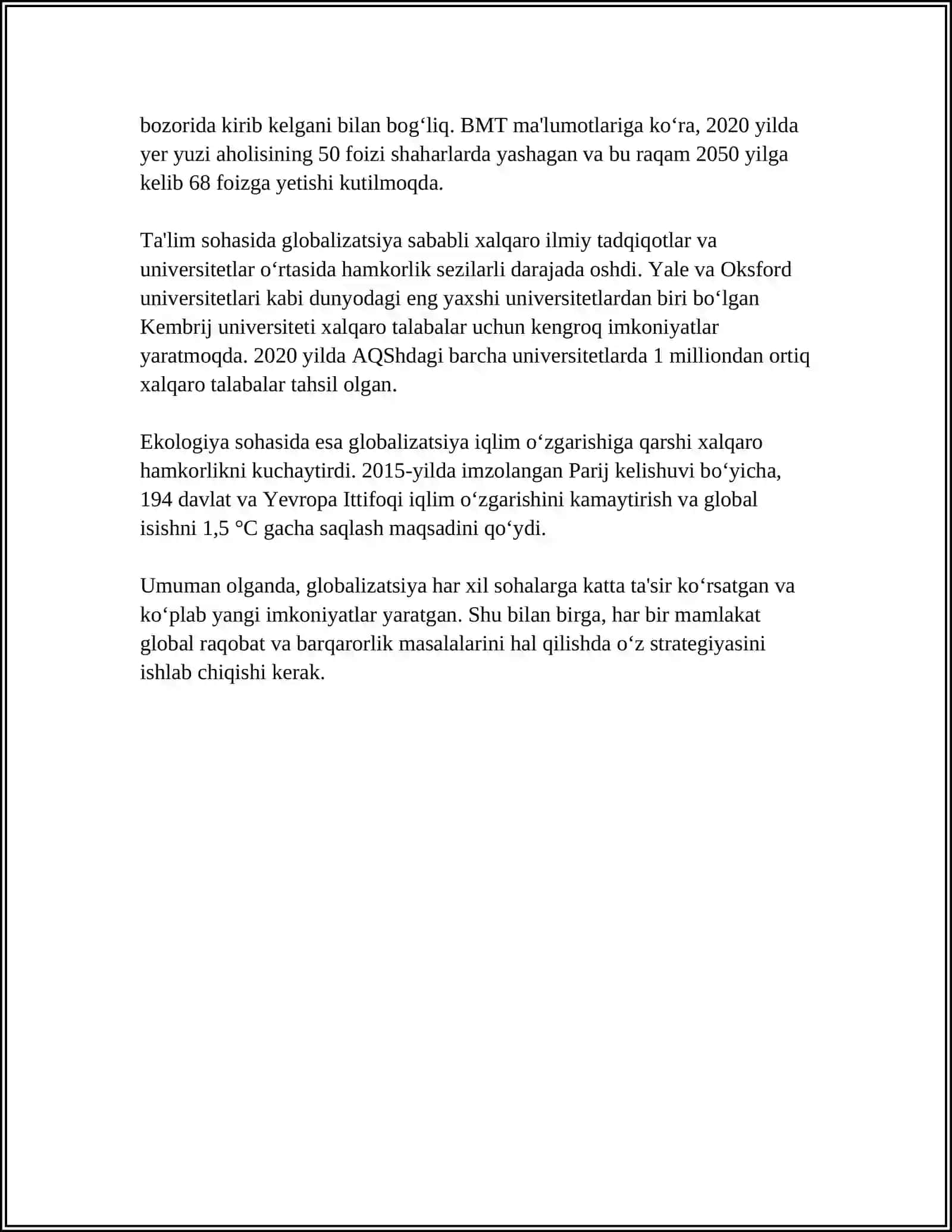 GLOBALLASHUV VA SEKULYAREZATSIYA JARAYONLARI 4