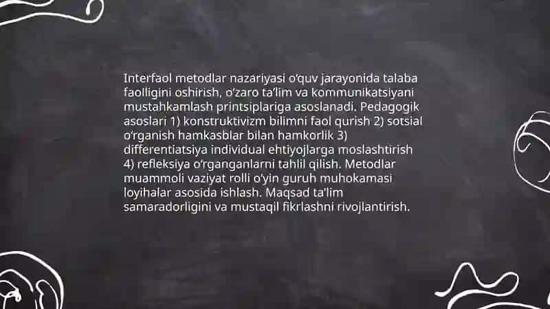 Interfaol metodlar va ularni qòllash mahorati 4