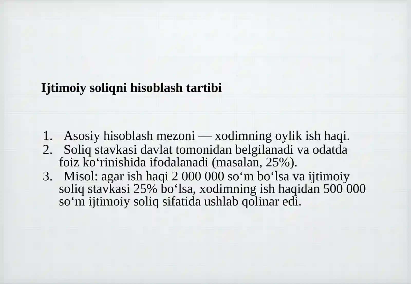 Ijtimoiy soliqning mazmuni va uni hisoblash tartibi 4