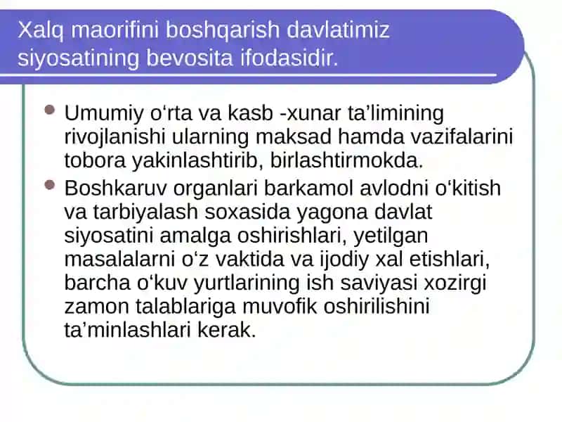 OLIY Ta’limni boshqarish 4